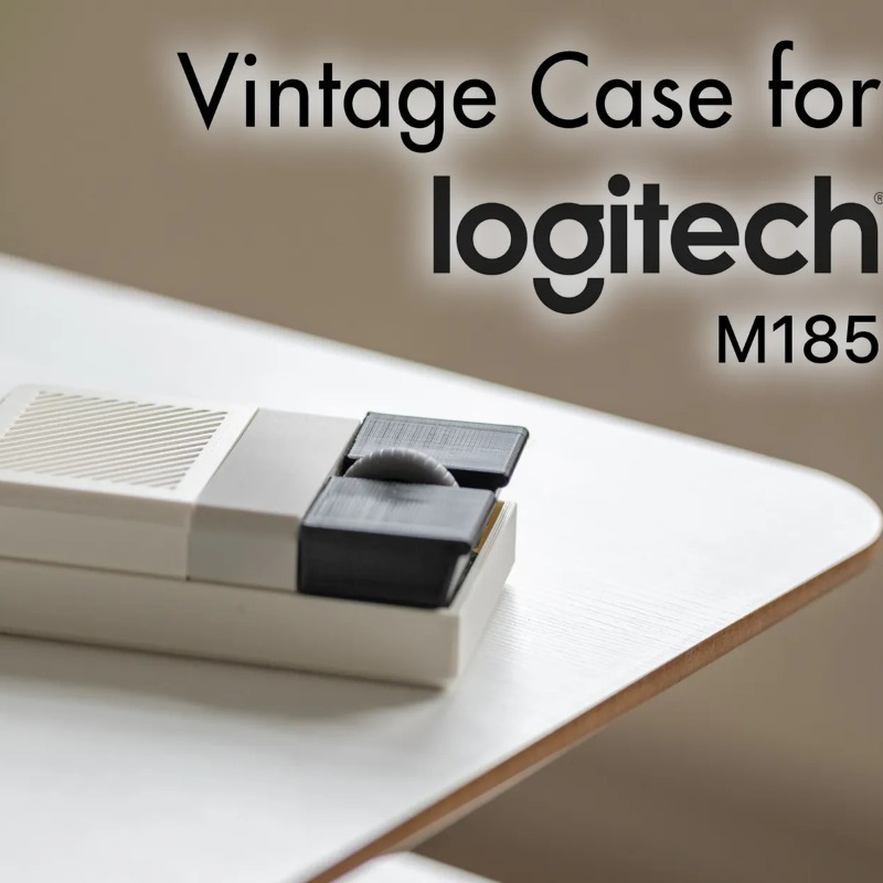 Laptop Accessories 3D Print - Retro Wireless Mouse Customized 3D Printing