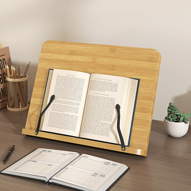 Laptop Accessories Distributor - Wooden Reading Book Stand, Multi-Function Laptop