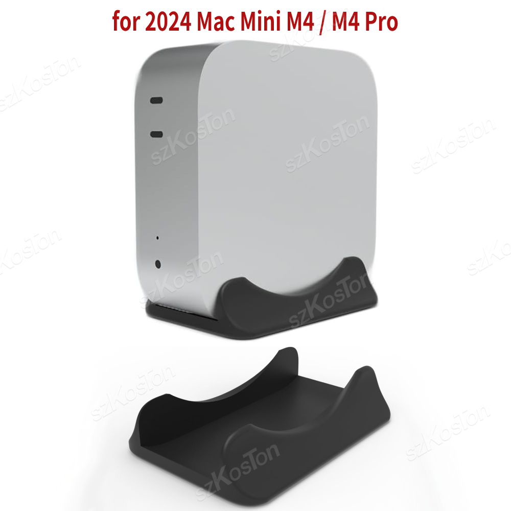 Laptop Accessories 3D Print - Vertical Stand for 2024 Mac Mini