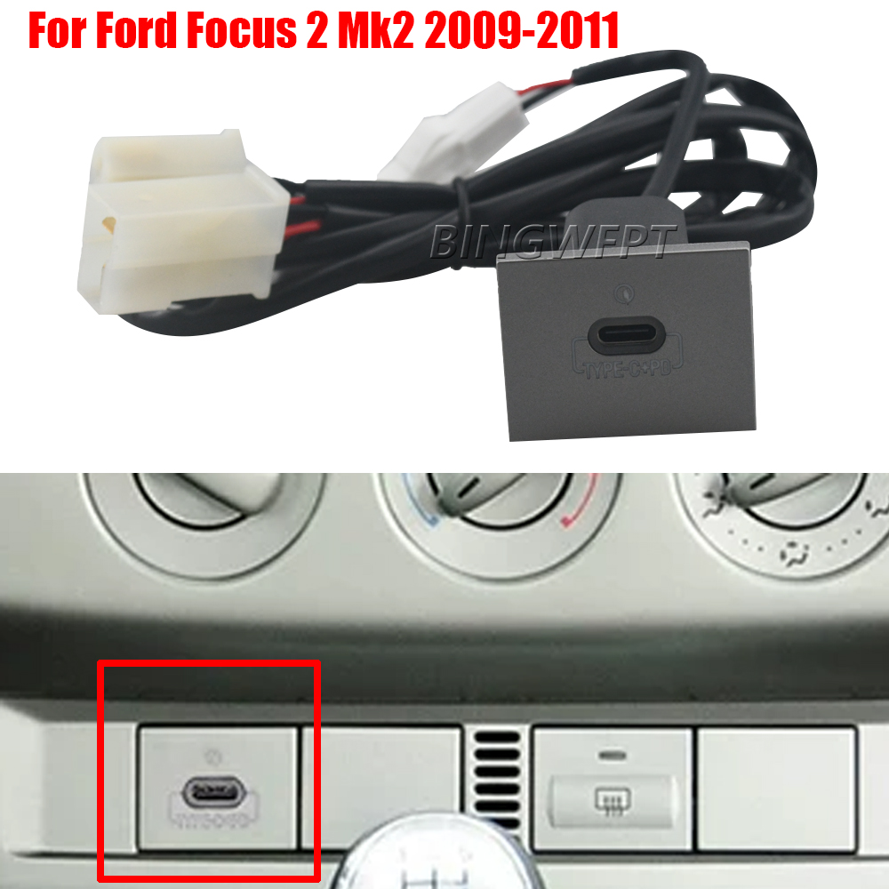 Usb C Power Adapter - Red Light Type-C PD USB Charger
