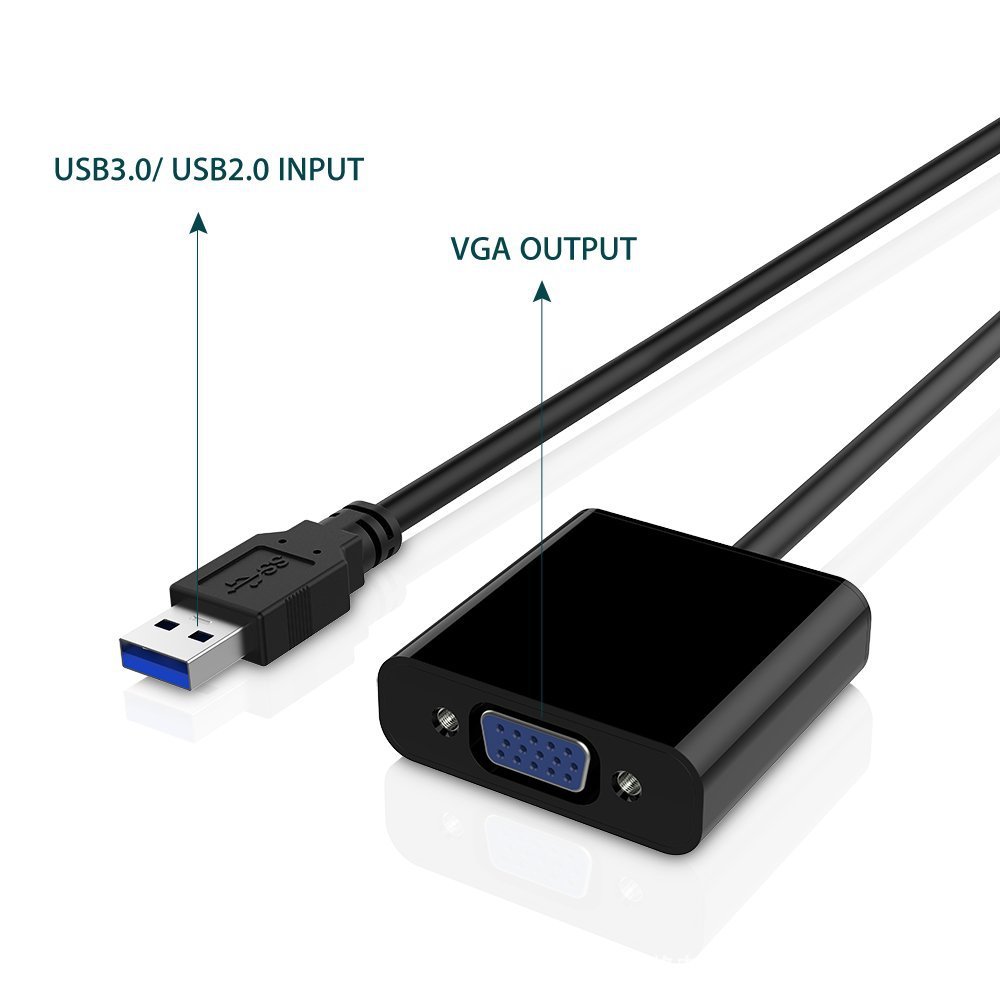 USB 3.0 To VGA Adapter Multi-D - Laptop Accessories Distributor recension och pris