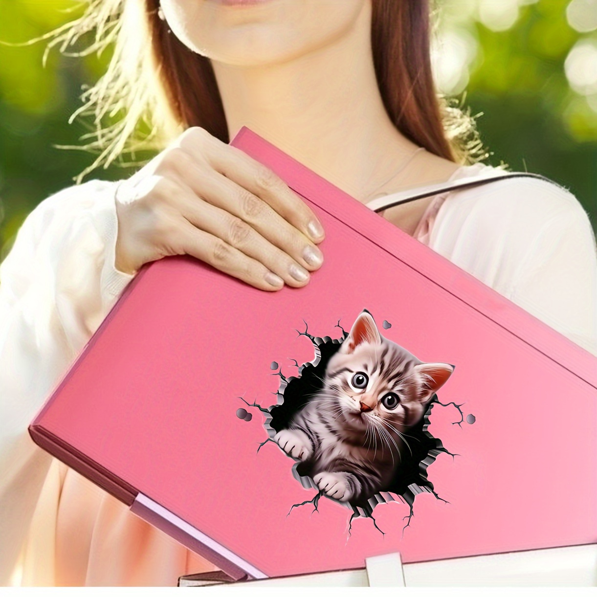Polyvinyl Chloride Cat Pattern - Laptop Accessories And Parts recension och pris