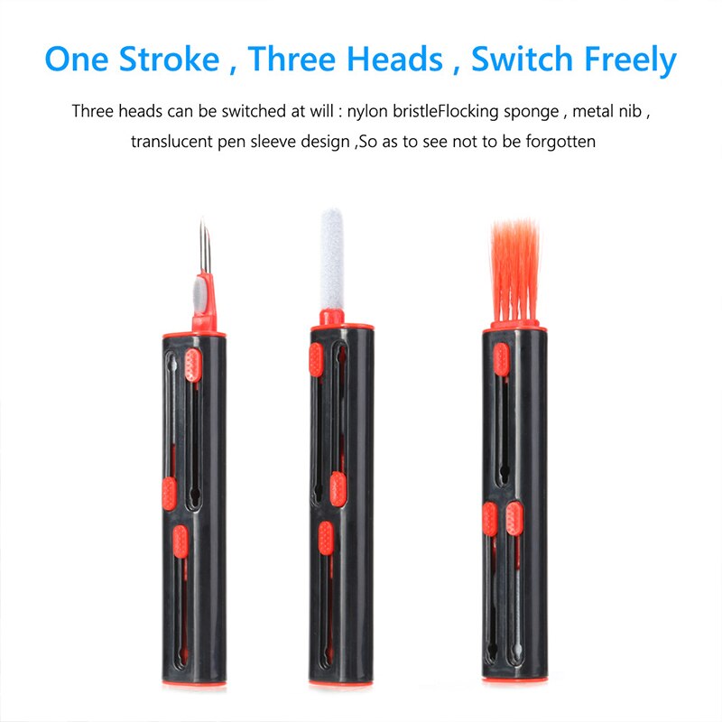 3 In 1 Earphone Cleaner Brush  - Laptop Accessories Cleaning Kit recension och pris