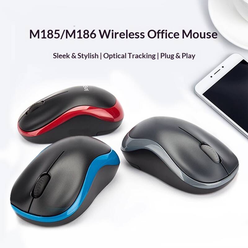Logitech M185 Wireless Mouse H - Laptop Accessories Officeworks recension och pris