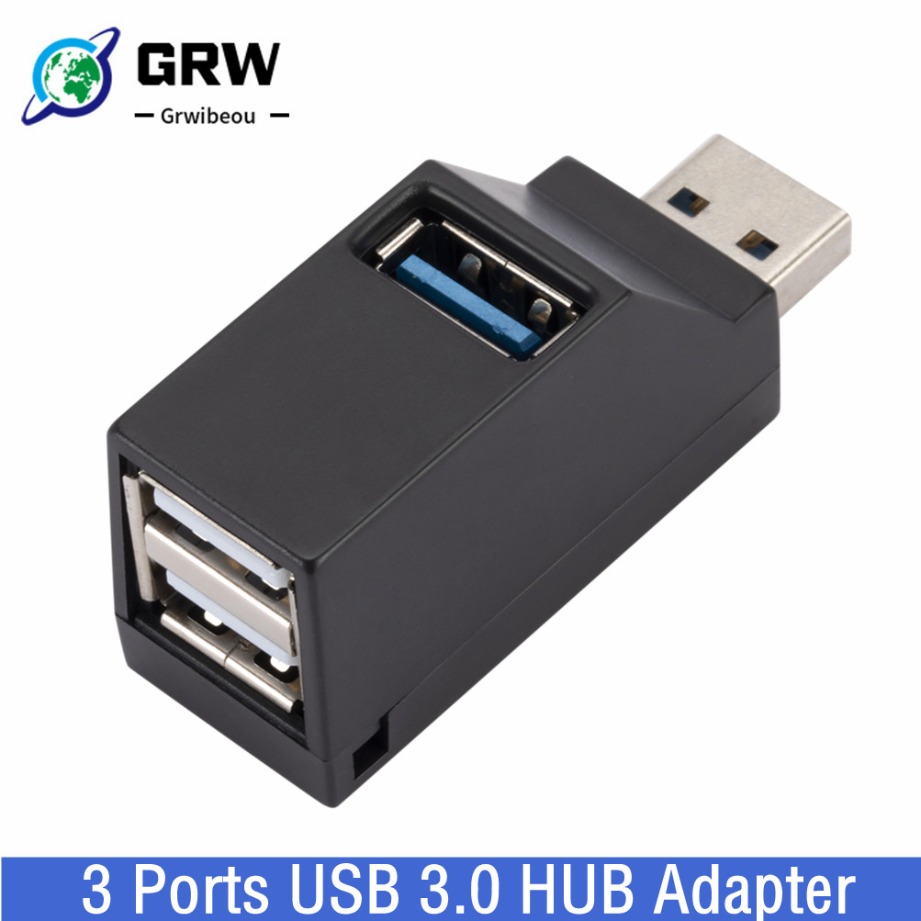 Grwibeou Mini 3 Ports USB 3.0  - Mac Laptop Accessories recension och pris