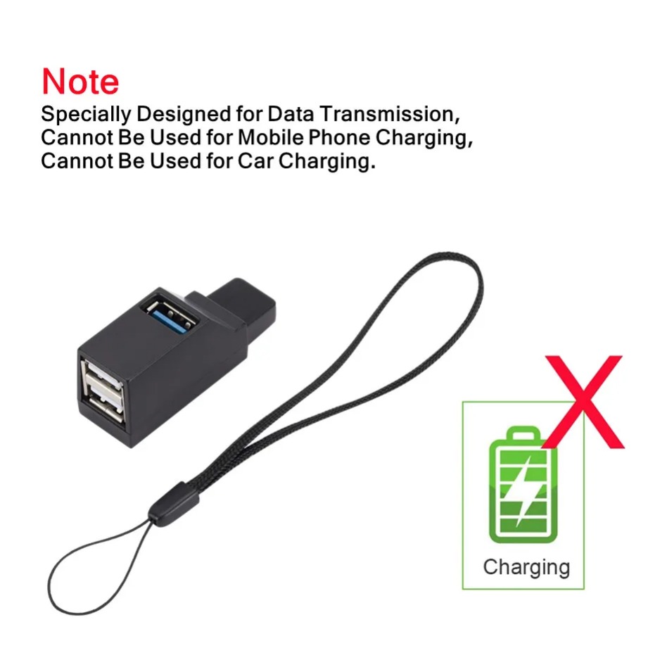 Grwibeou Mini 3 Ports USB 3.0  - Mac Laptop Accessories recension och pris
