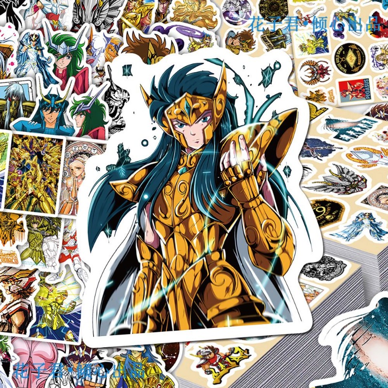 101Pcs Saint Seiya Anime Stick - Laptop Accessory recension och pris