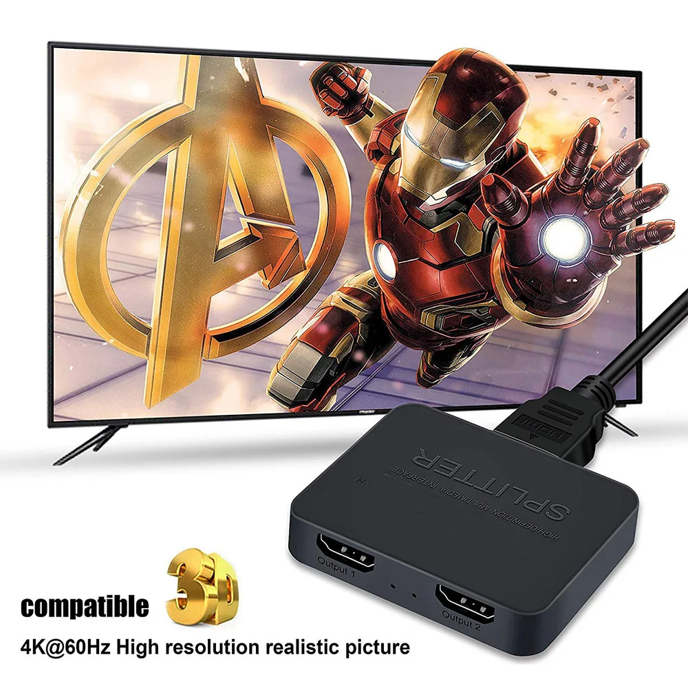 1-in-2-Out 4K Switch Video HDM - Laptop Accessories Distributor recension och pris