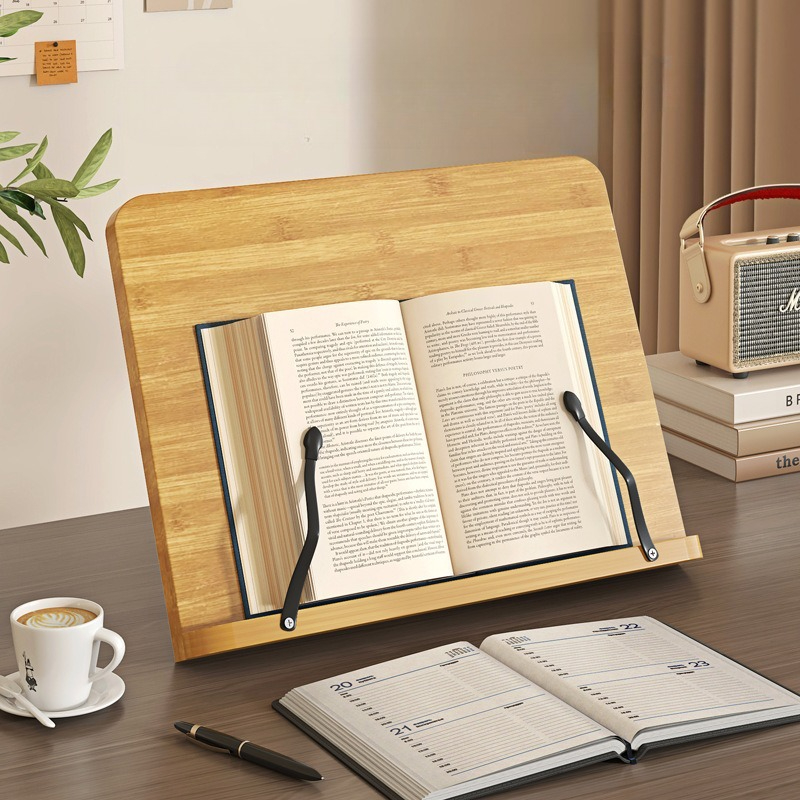 Wooden Reading Book Stand, Mul - Laptop Accessories Distributor recension och pris