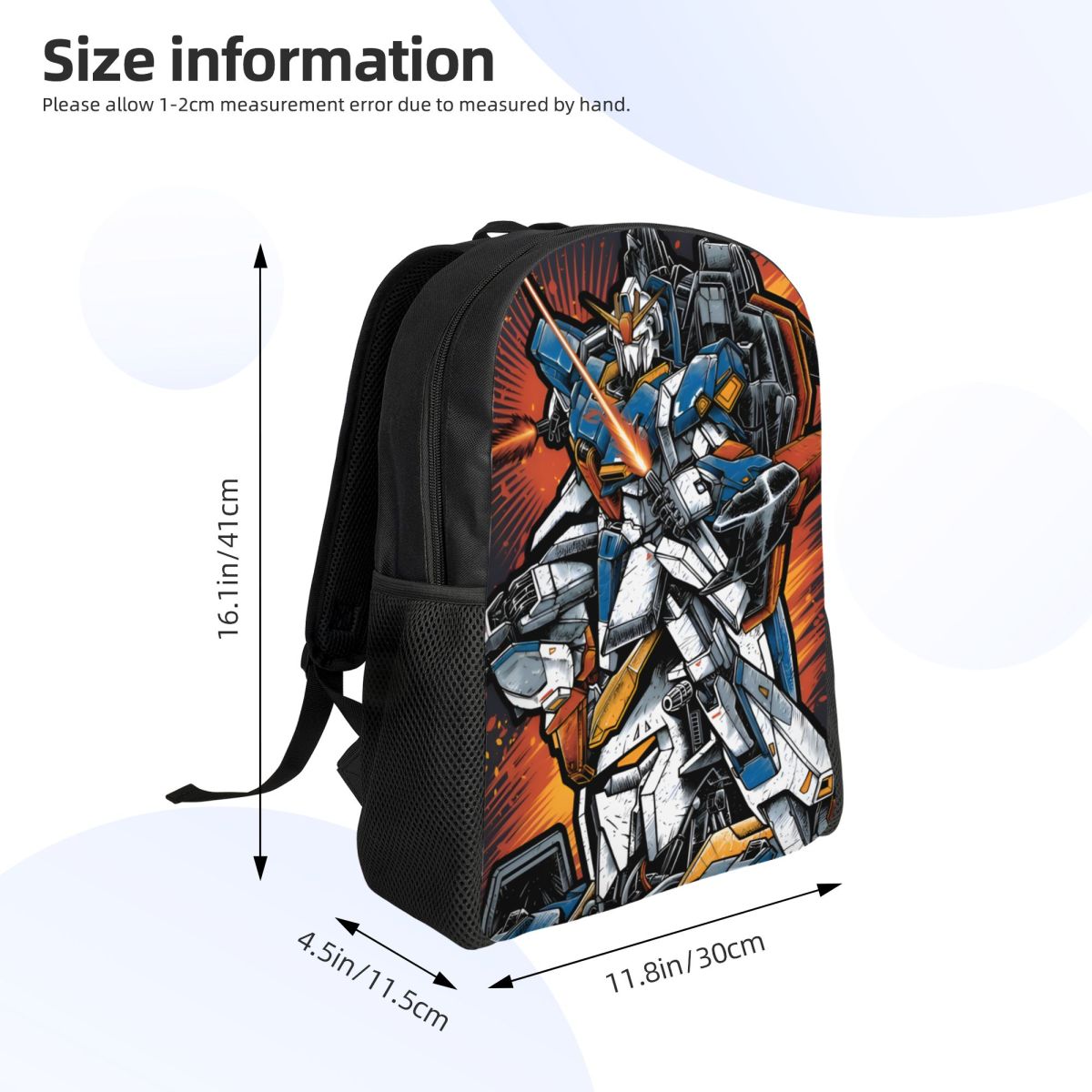 3D Print G-Gundams Mangas Back - Laptop Accessories 3D Print recension och pris