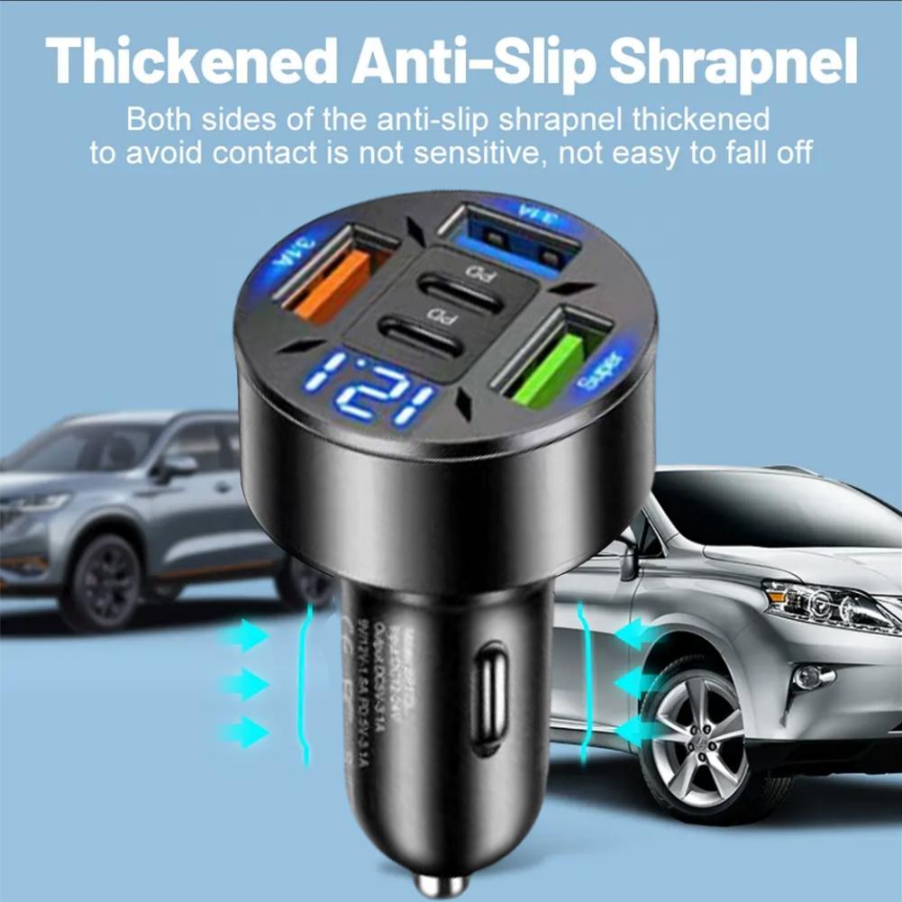 5Port Car Charger for for iPho - Usb C Power Adapter recension och pris