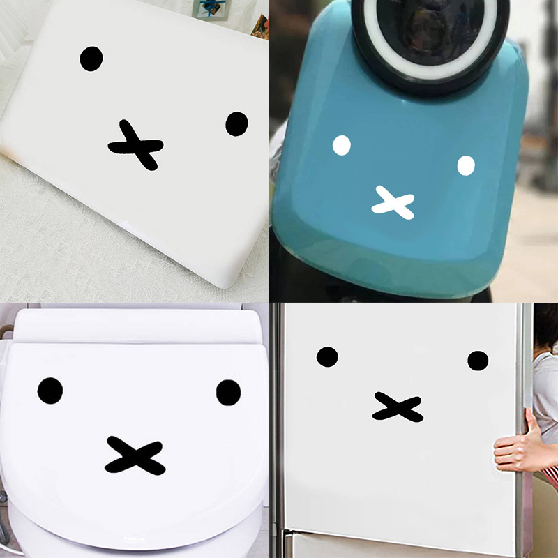 Kawaii Miffy Cartoon Emoji Car - Laptop Accessories And Parts recension och pris
