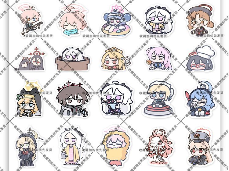 80PCS Anime Blue Archive Soras - Laptop Accessory recension och pris