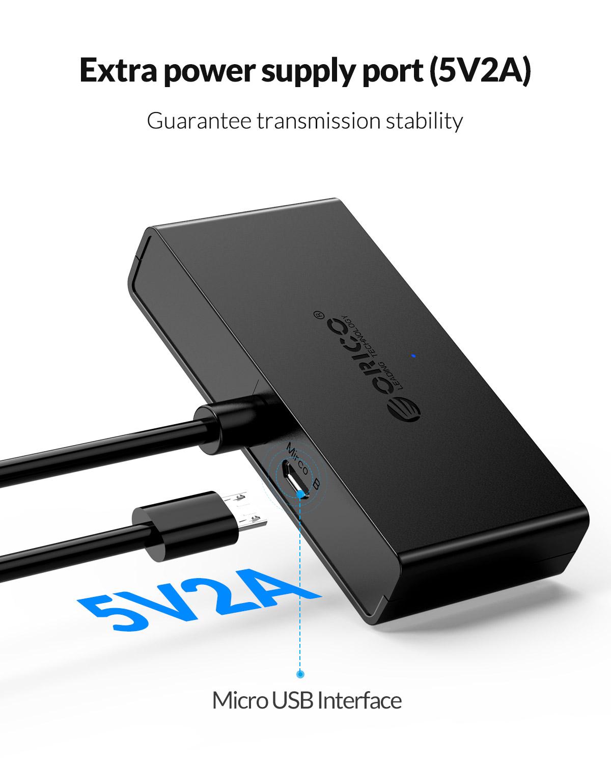 ORICO Hub USB 4 Ports Multi US - Mac Laptop Accessories recension och pris
