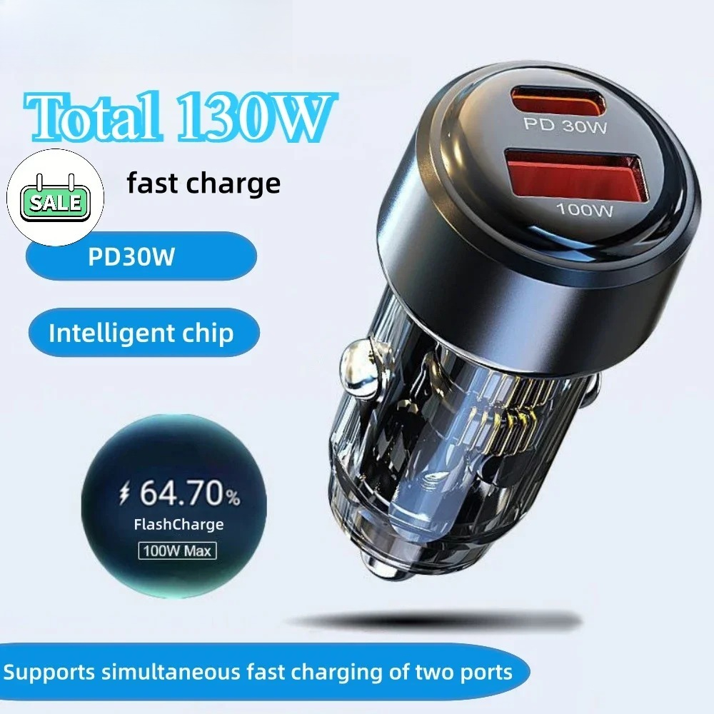 Total 130W USB Car Charger Ada - Usb C Power Adapter recension och pris