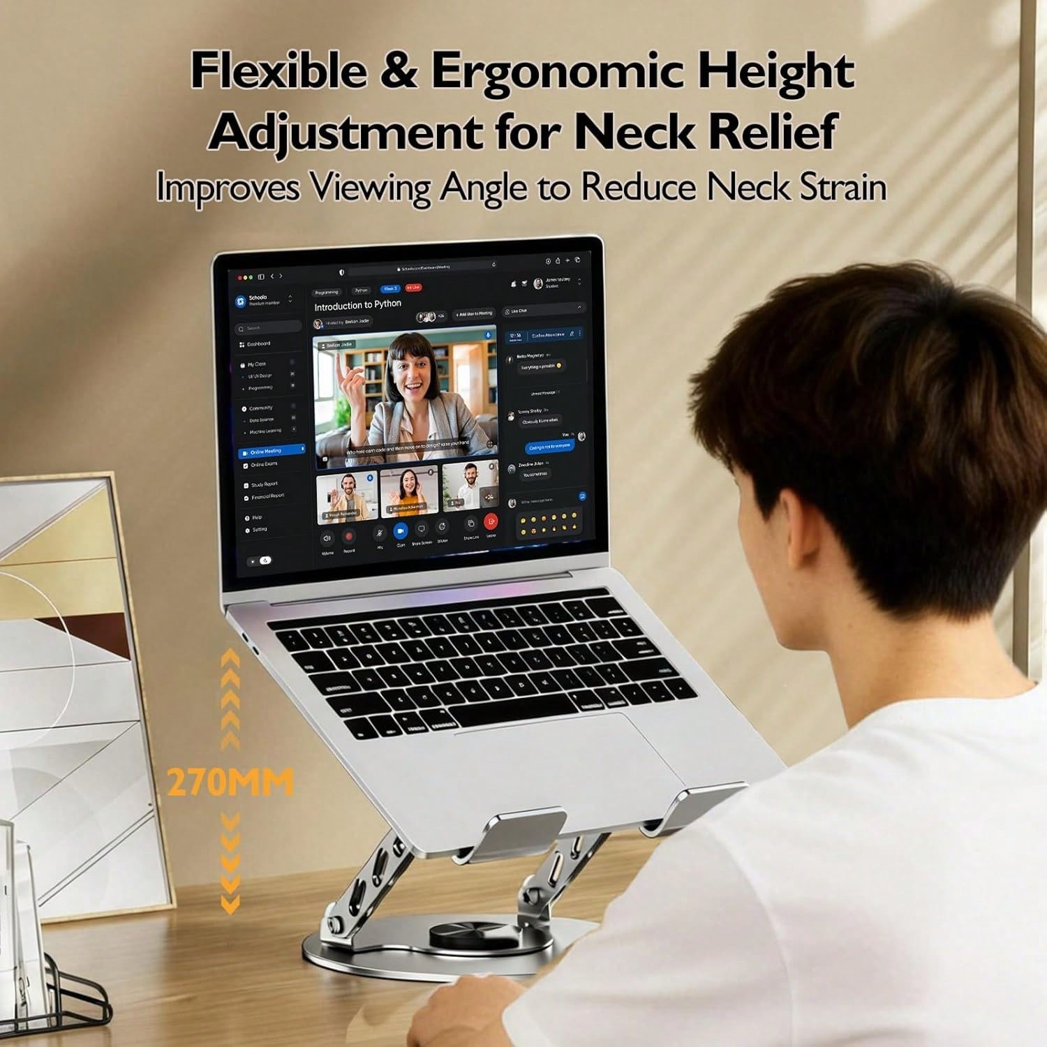 360° Rotating Laptop Stand for - Laptop Accessories Distributor recension och pris