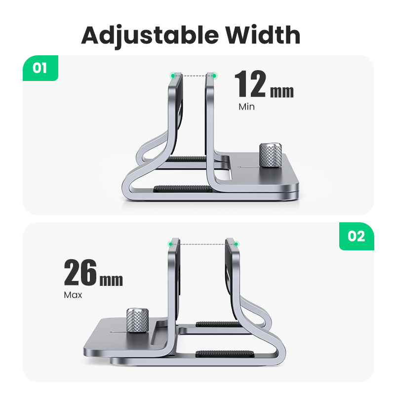 UGREEN Vertical Laptop Stand H - Laptop Accessories Distributor recension och pris