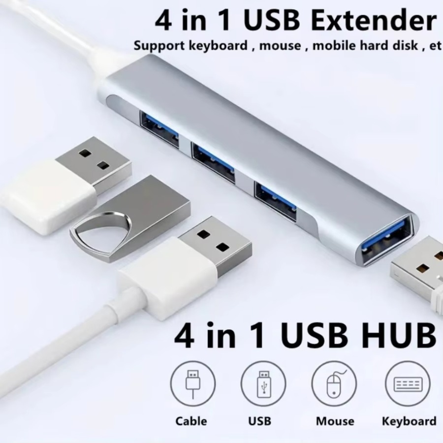 4 in 1 USB HUB USB-C HUB 4 Por - Mac Laptop Accessories recension och pris