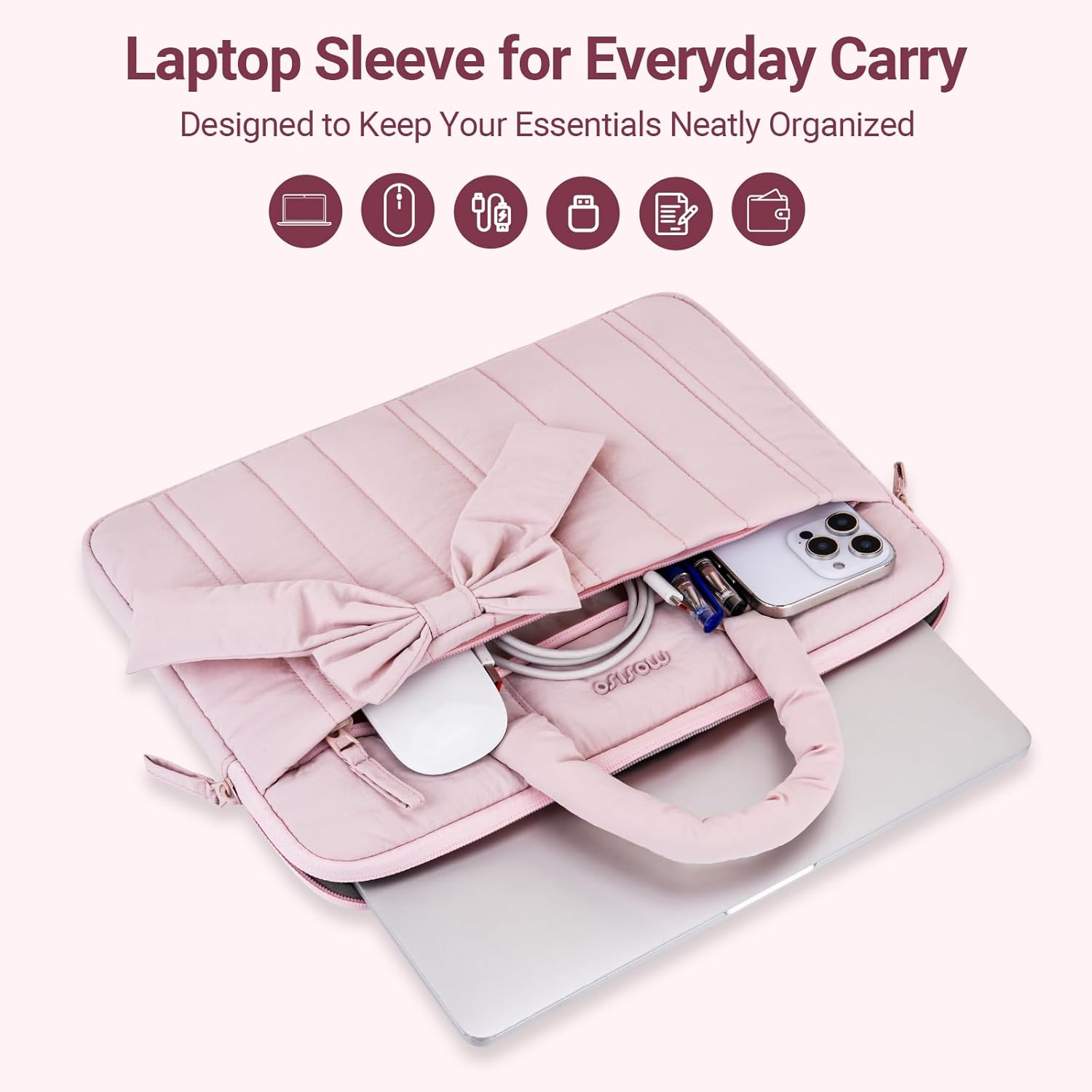 Laptop Case 13 13.3 14 15 inch - Laptop Accessories Travel Case recension och pris