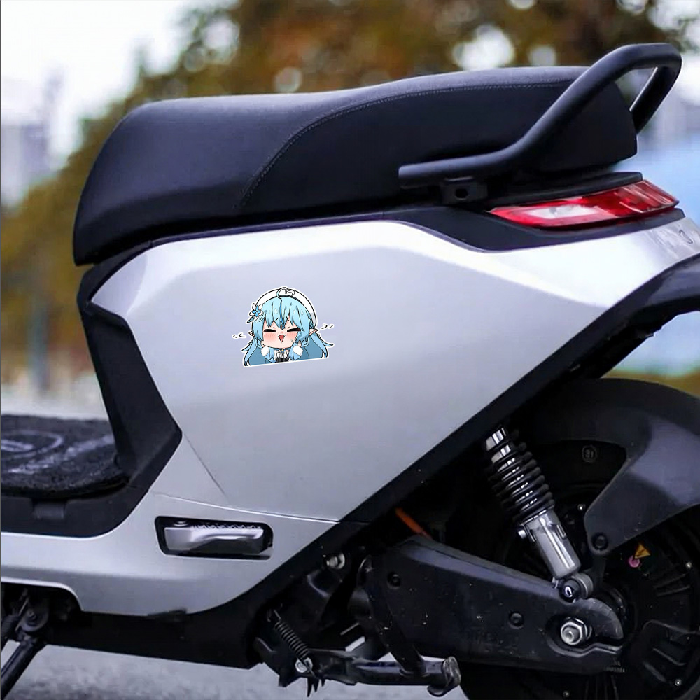 Cute Anime Girl Car Sticker Ho - Laptop Accessories Light recension och pris