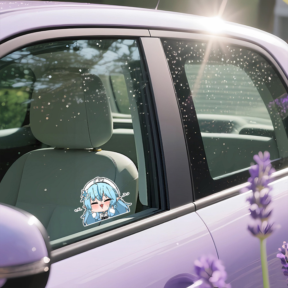 Cute Anime Girl Car Sticker Ho - Laptop Accessories Light recension och pris