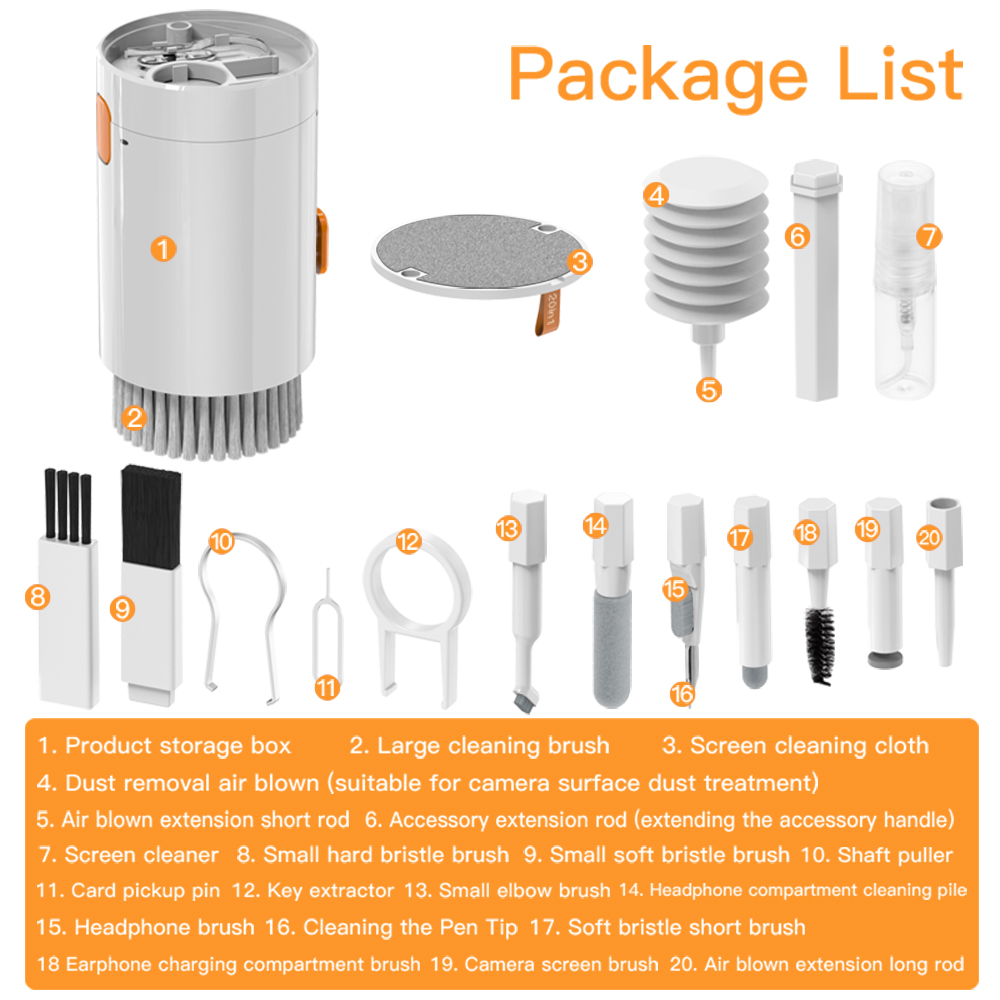 Multi-Function Electronic Prod - Laptop Accessories Cleaning Kit recension och pris