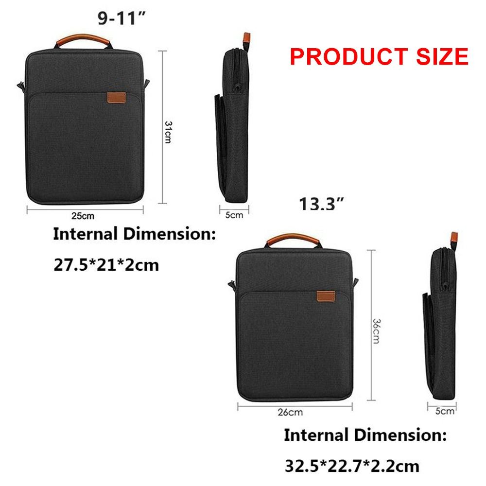9/11/13.3 inch Tablet Sleeve C - Laptop Accessories Travel Case recension och pris