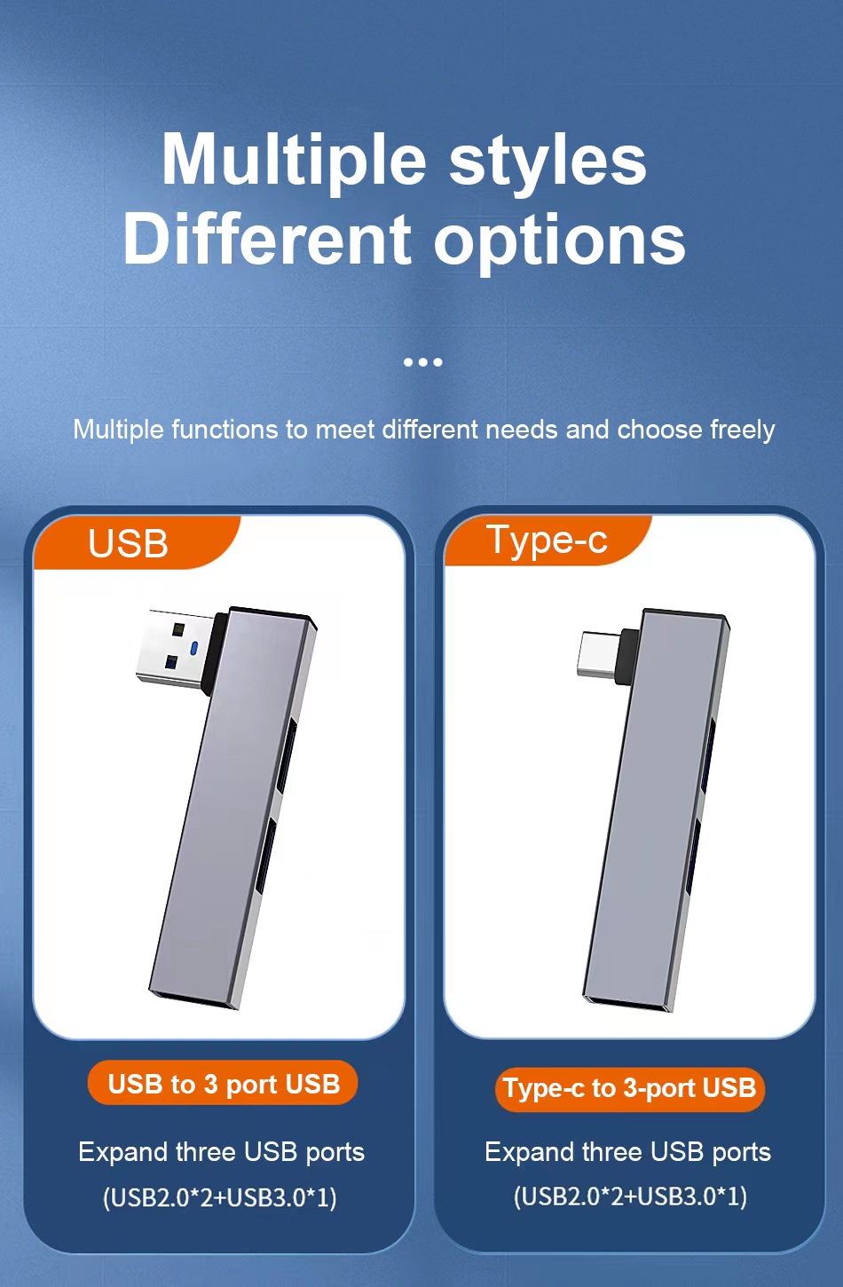 USB C HUB 3.0 Type C 3.1 3 Por - Mac Laptop Accessories recension och pris