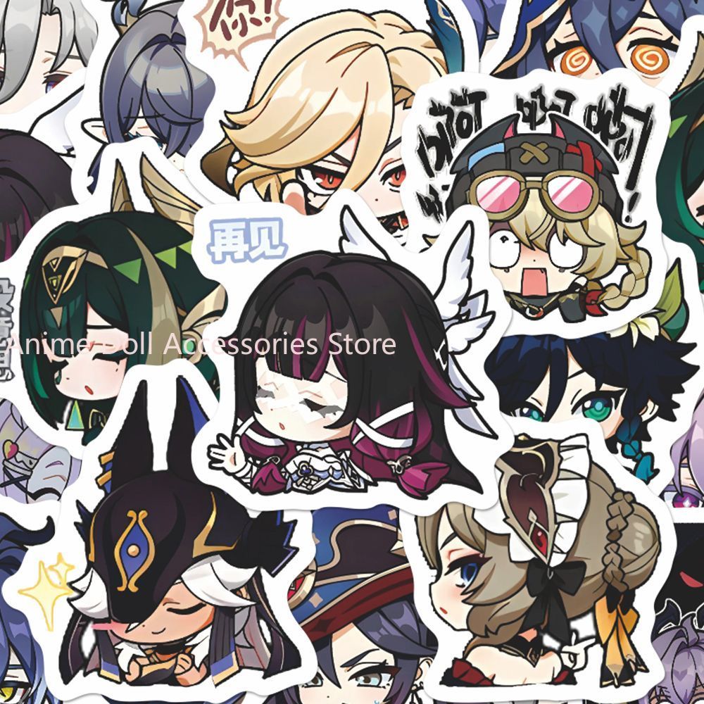 64PCS Genshin Impact Moon Maid - Laptop Accessory recension och pris