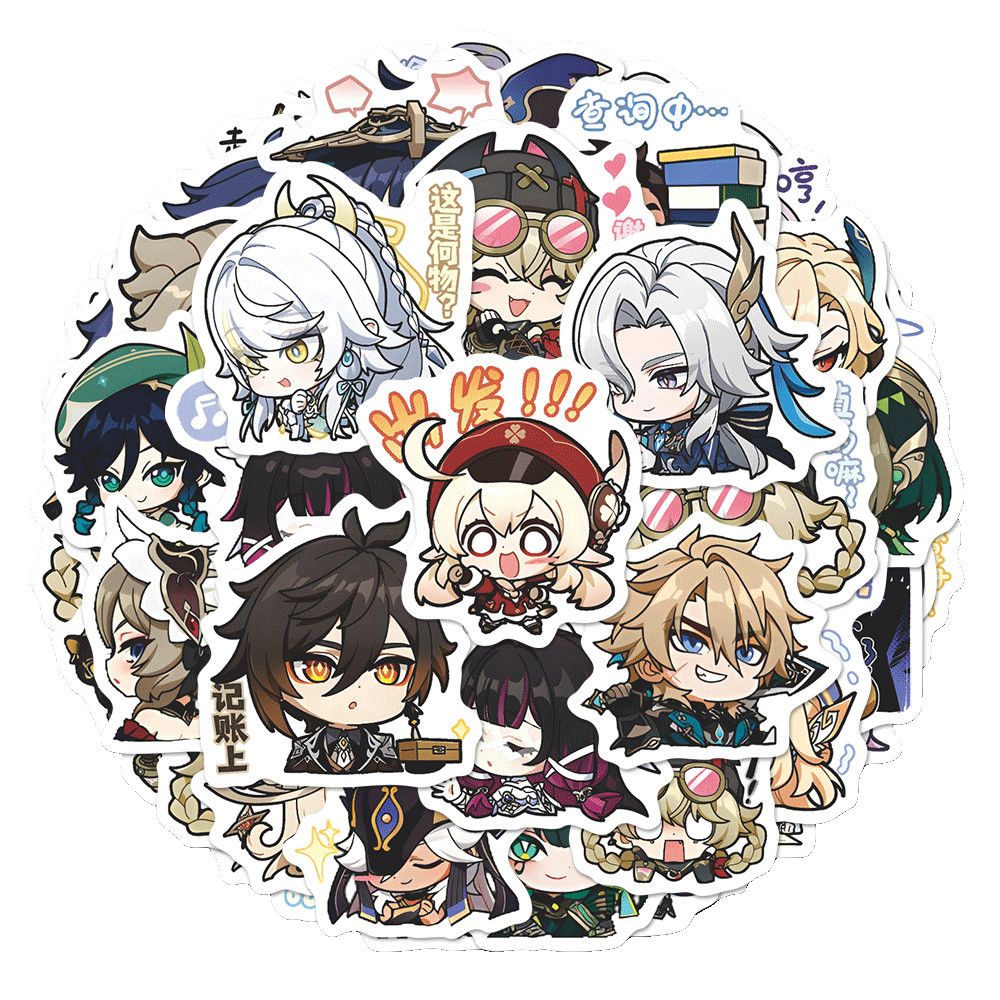 64PCS Genshin Impact Moon Maid - Laptop Accessory recension och pris