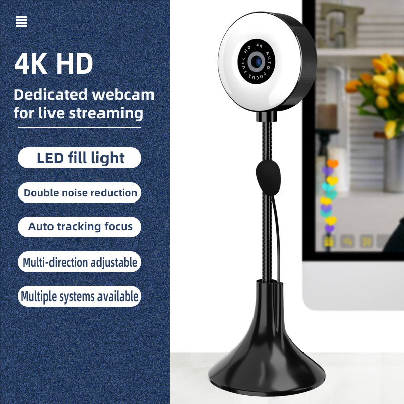 4k Camera PC 4MP USB lightweig - Laptop Accessories Youtube recension och pris