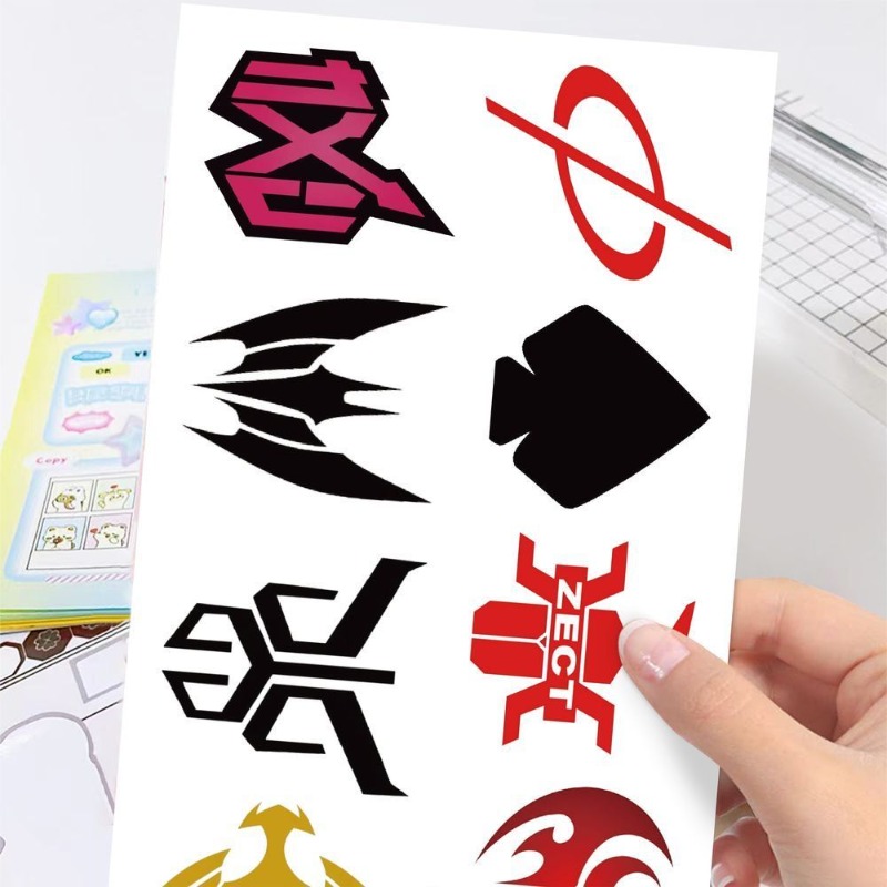 60 Sheets Kamen Rider Logo Sti - Laptop Accessory recension och pris